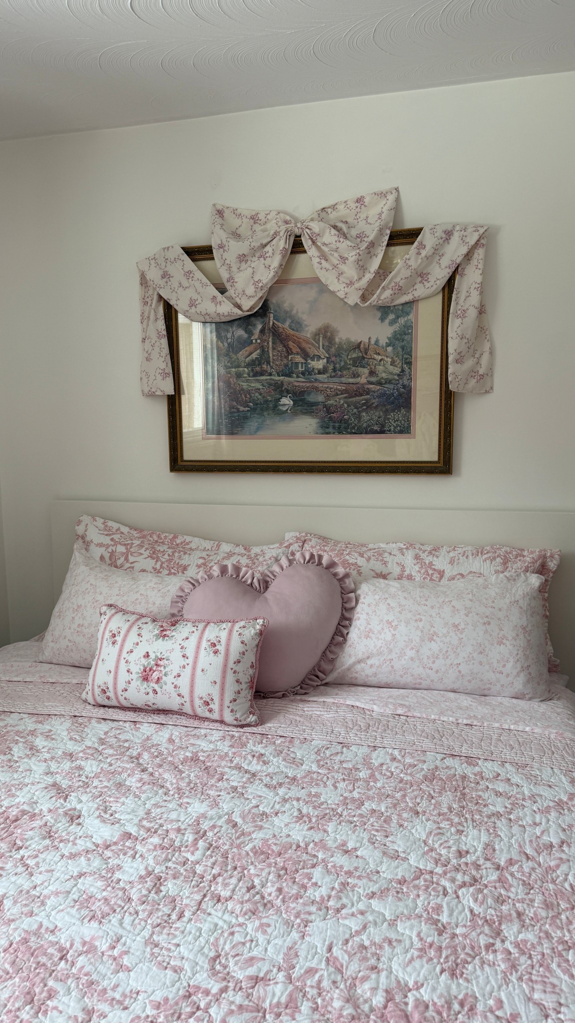 The most perfect pink toile bedding 🎀💗 

#LTKHome #LTKValentine #LTKSeasonal
