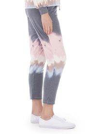 Pascale Tie Dye French Terry Crop Pant | Bobeau