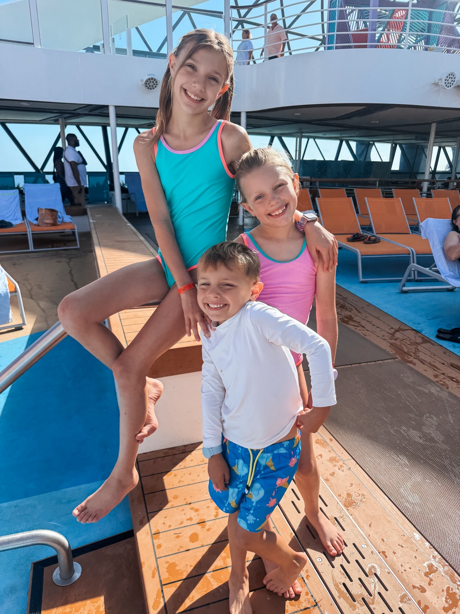 Another pool day in the books for this cruise crew! These swimsuits are so great and the girls ones are only $10 each! Love that they’re matching but not. 😉

#LTKSwim #LTKKids #LTKSummerEdit