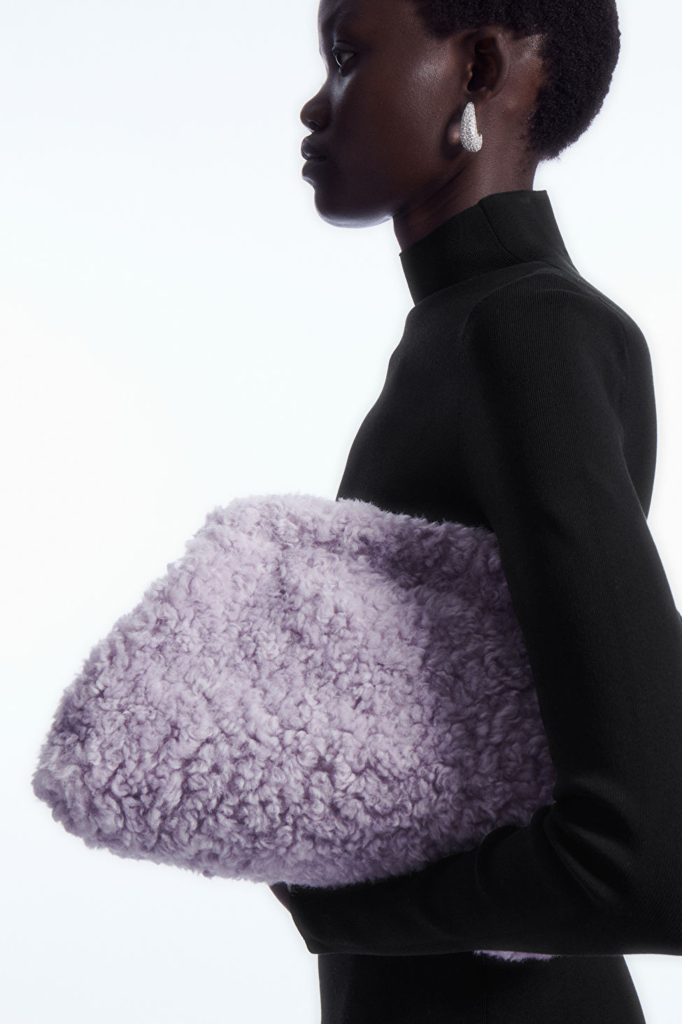 OVERSIZED FRAMED CLUTCH - TEDDY | COS UK