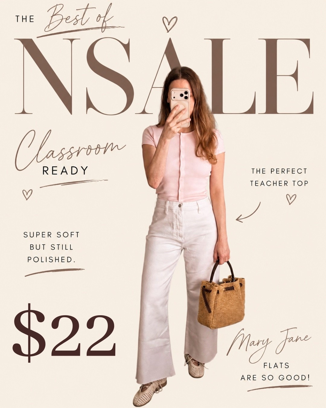 Amazing top on sale from the Nordstrom anniversary sale! ￼

#LTKWorkwear #LTKOver40 #LTKSaleAlert