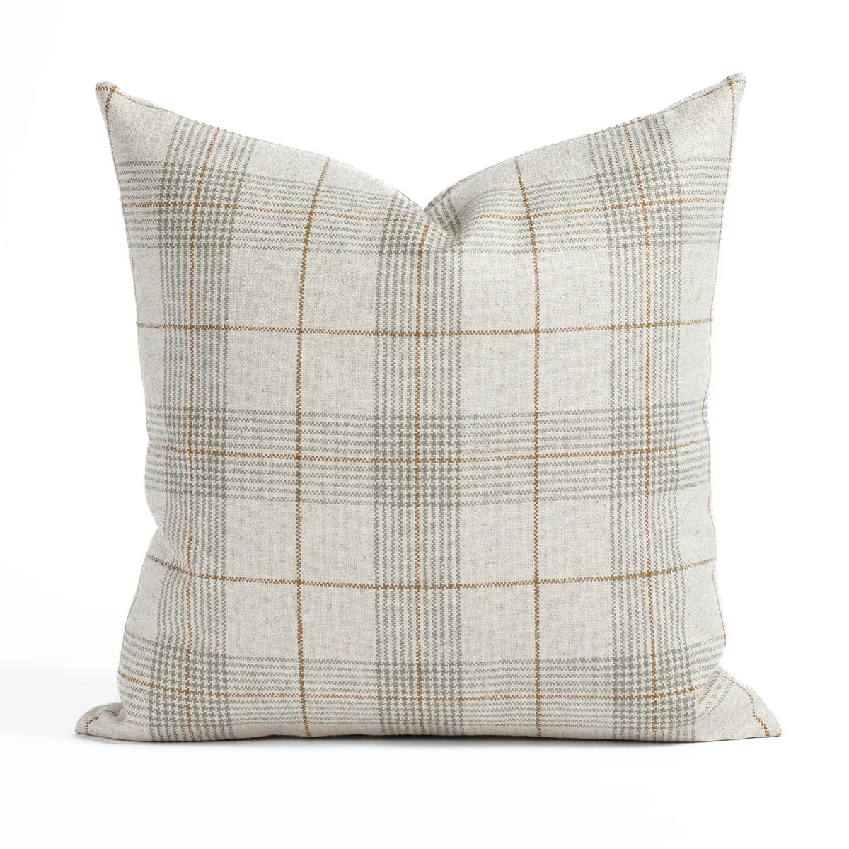 Cabot Plaid 20x20 Pillow, Sage | Tonic Living