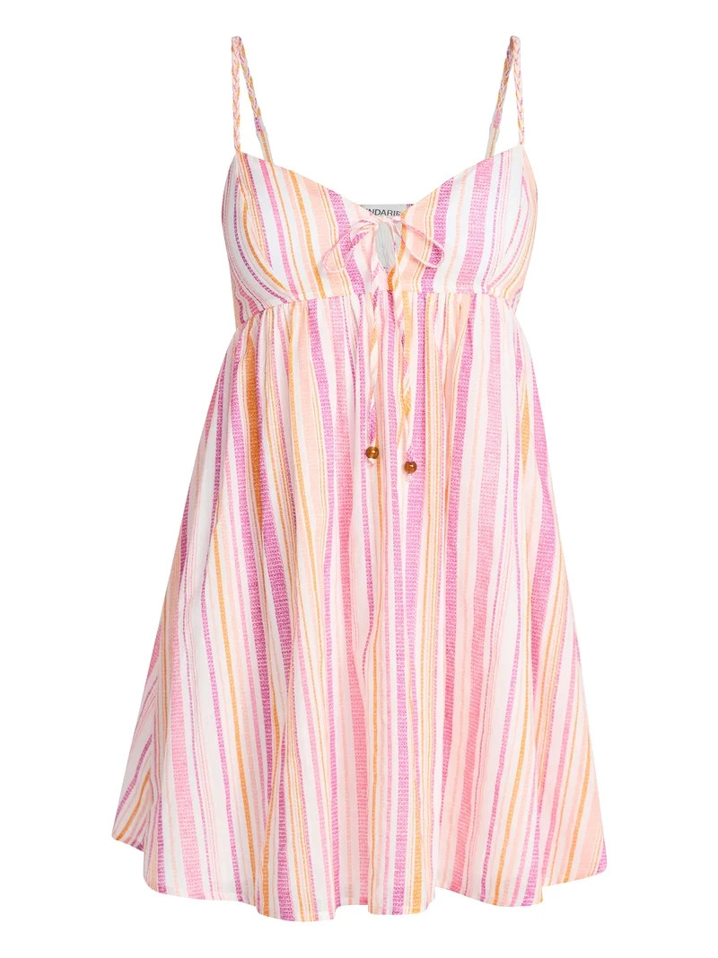 No Boundaries Cami A Line Dress, Women's XXS-XXL | Walmart (US)