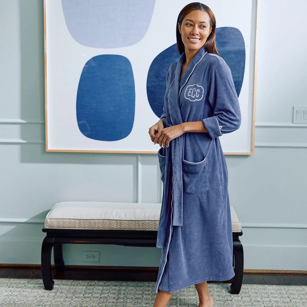 Women's Long Lightweight Robe | Weezie Towels | Weezie Towels