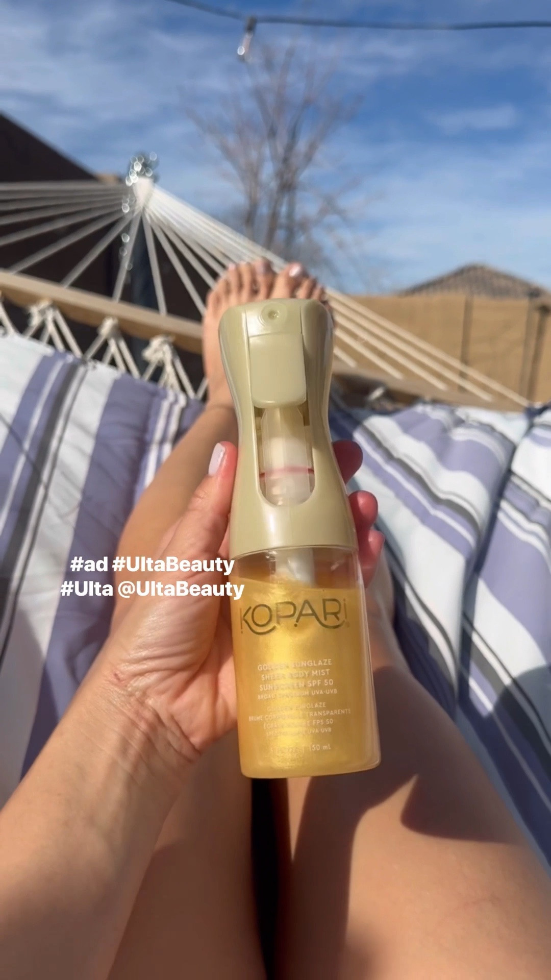 @ULTA Beauty ultabeauty  🚨 RUN, don’t walk — the Ulta Beauty 21 Days of Beauty Sale (3/6–3/26) is serving up 50% OFF deals you do not want to miss 💄✨ Our Hip Sidekick Stef is breaking down the hottest deals happening this week so you can plan your cart accordingly 🛍️🔥 And our Hip Sidekick Chelsey is sharing her fave that’s on sale all week — the Kopari Golden Sunglaze Sheer Body Mist SPF 50. It’s glowy, beachy, and basically sunshine in a bottle ☀️
Here’s what you can snag:
✨ 50% OFF 3/6–3/12:
 • Hot Toddy Heat Protectant Mist
 • Golden Sunglaze Sheer Body Mist Sunscreen SPF 50
✨ 50% OFF 3/6 ONLY:
 • Ocean Cleanser Purifying Face Wash
 • Texturizing Wave Spray
 • Cloud 2.0 Intense Eau de Parfum
 • HG Shampoo for Thinning Hair
 • Impeccable 24HR Blurring Matte Setting Spray
 • Food for Soft Rich Hydrating Treatment Mask
New 50% off deals drop daily + even more week-long steals, so make sure you’re checking back 👀 Which one’s going in your cart first?! 

 #ad #ultabeauty #ulta #beautydeals #21daysofbeauty #LTKsalealert #LTKtravel #LTKbeauty