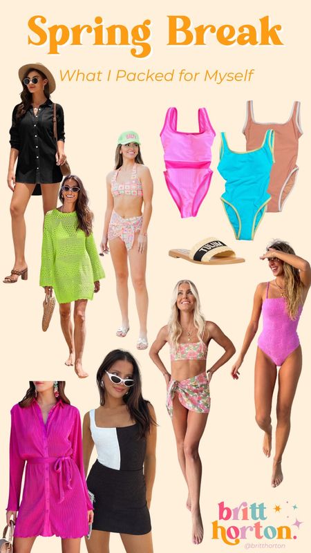 Here’s some of what I packed for our spring break trip to Mexico! My Pink Lily code is BRITTH20 for 20% of the trucker hat and sarong!

#LTKswim #LTKtravel #LTKSeasonal