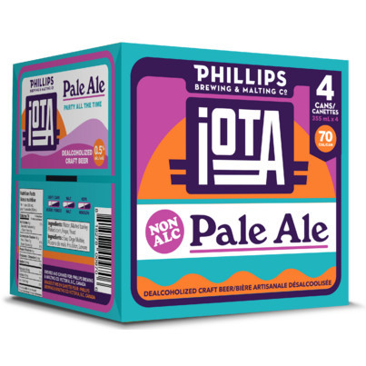Phillips IOTA Pale Ale Non-Alcoholic Craft Beer | Well.ca