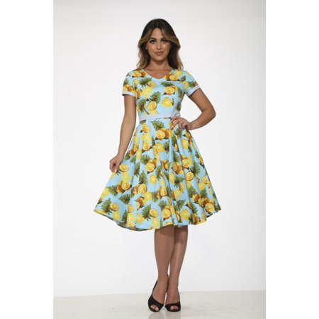 Aqua Lemon Dress | Walmart (US)