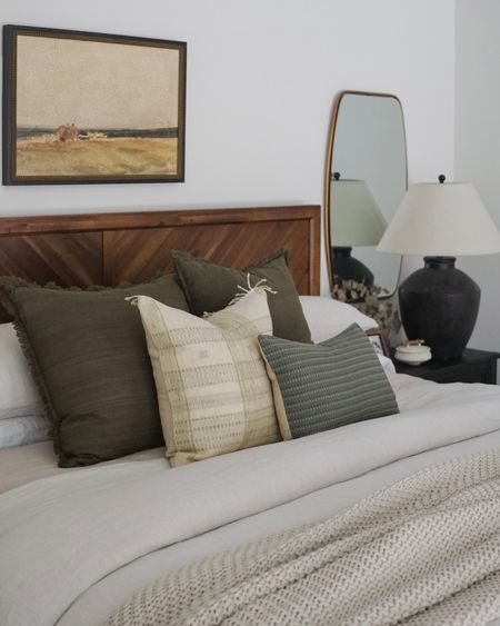 Bedroom inspo 😍

These pillows are from McGee & Co and Xasmin Interiors and they are my favorite! 

#LTKstyletip #LTKhome #LTKunder100