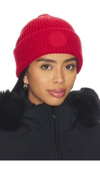 Merino Beanie in Red | Revolve Clothing (Global)
