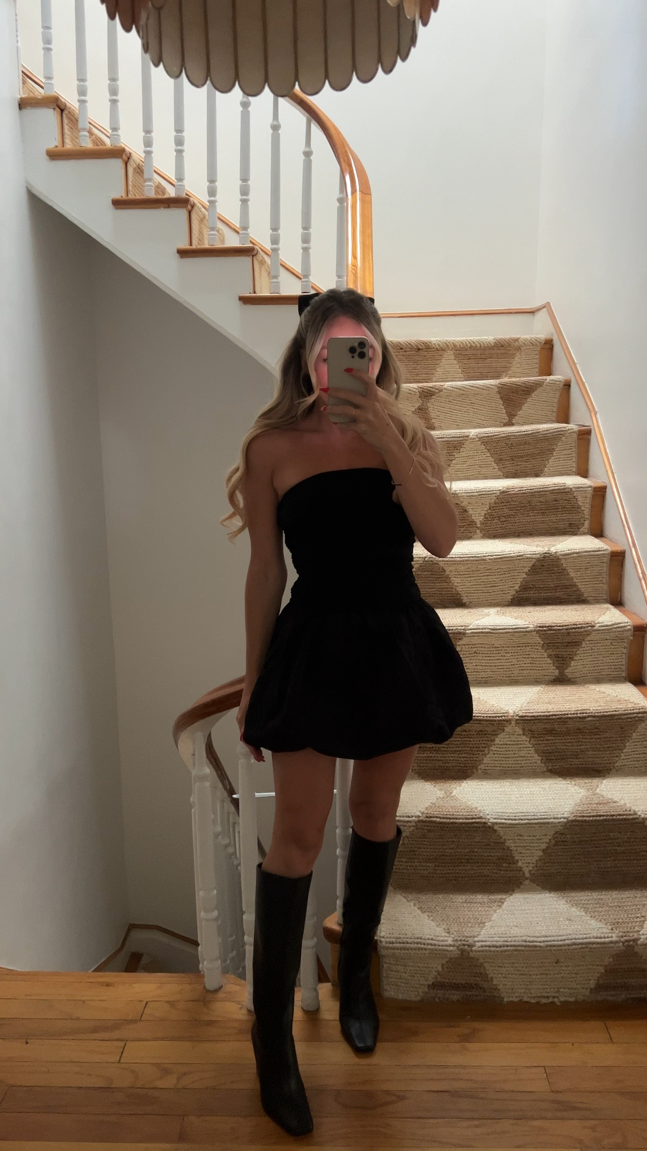 plus size leather fringe dress Final Sale Plus Size Faux Leather Belted Blazer with Fringe Sleeves in Black main image 0
