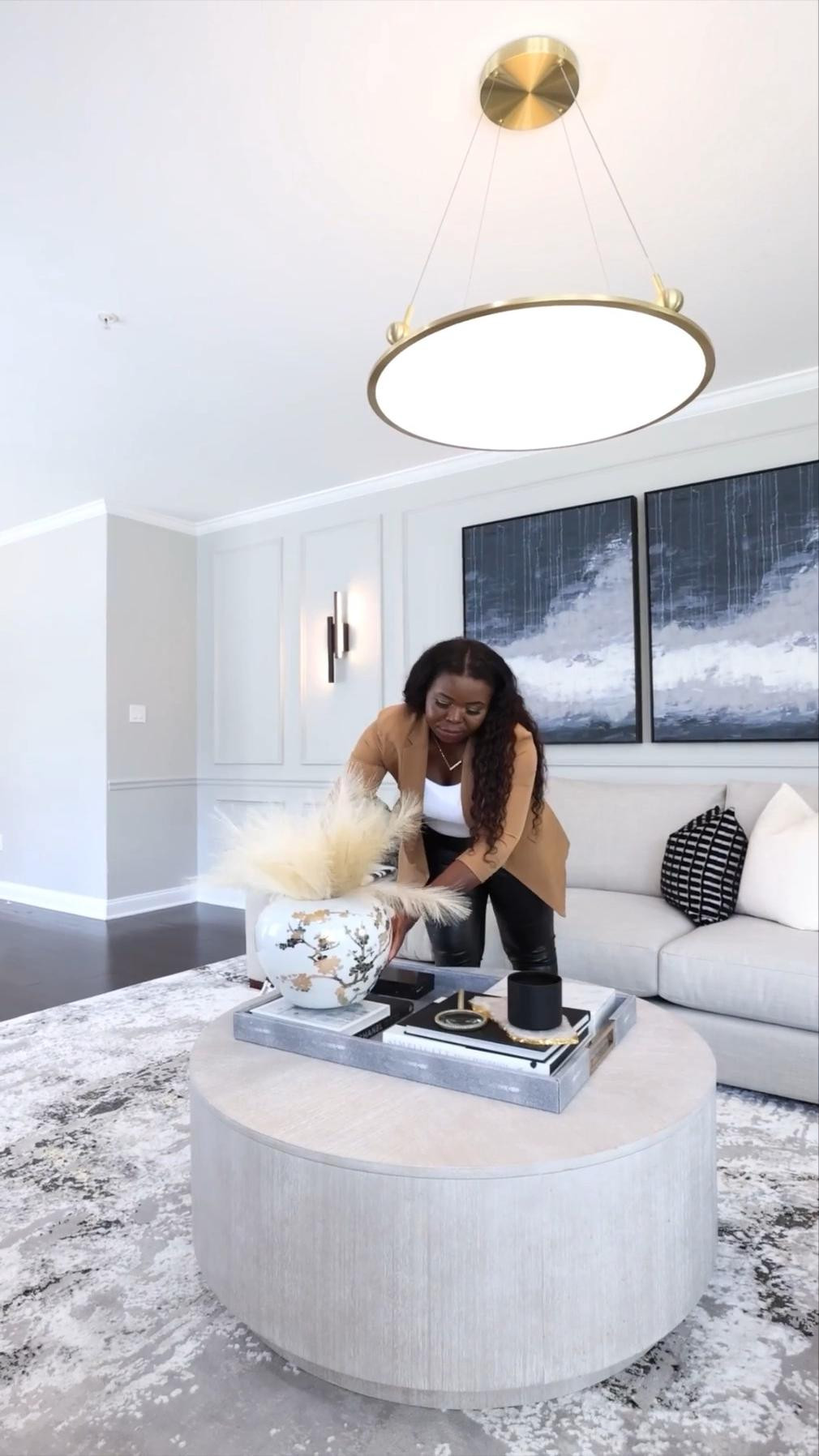 Here’s a closer look at my living room furniture and coffee table decor 

#LTKHome #LTKSaleAlert