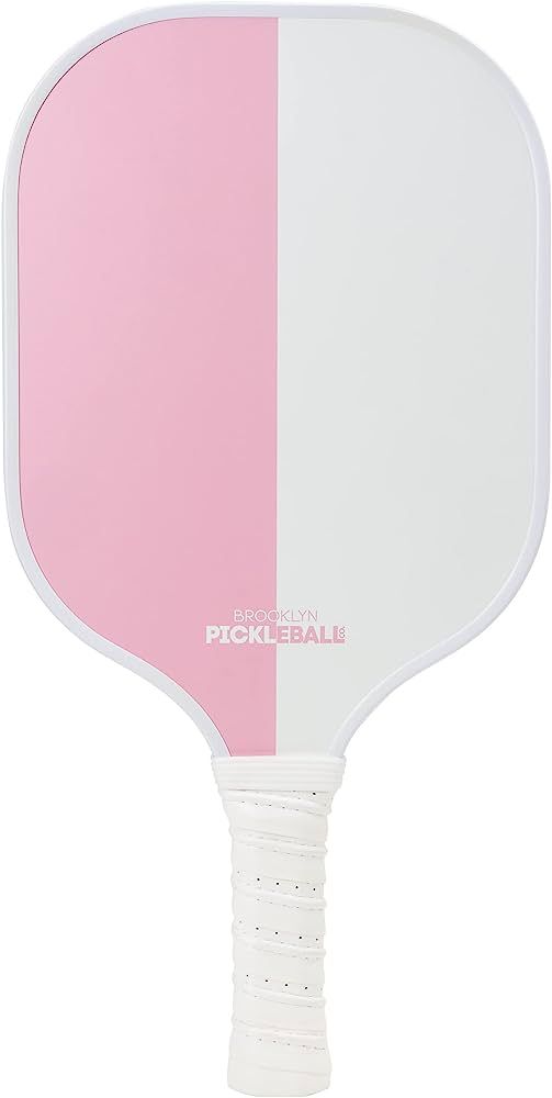 Brooklyn Pickleball Co. Pink Pickle Ball Paddle | Carbon Fiber | Honeycomb Core | Ribbed Non-Slip... | Amazon (US)