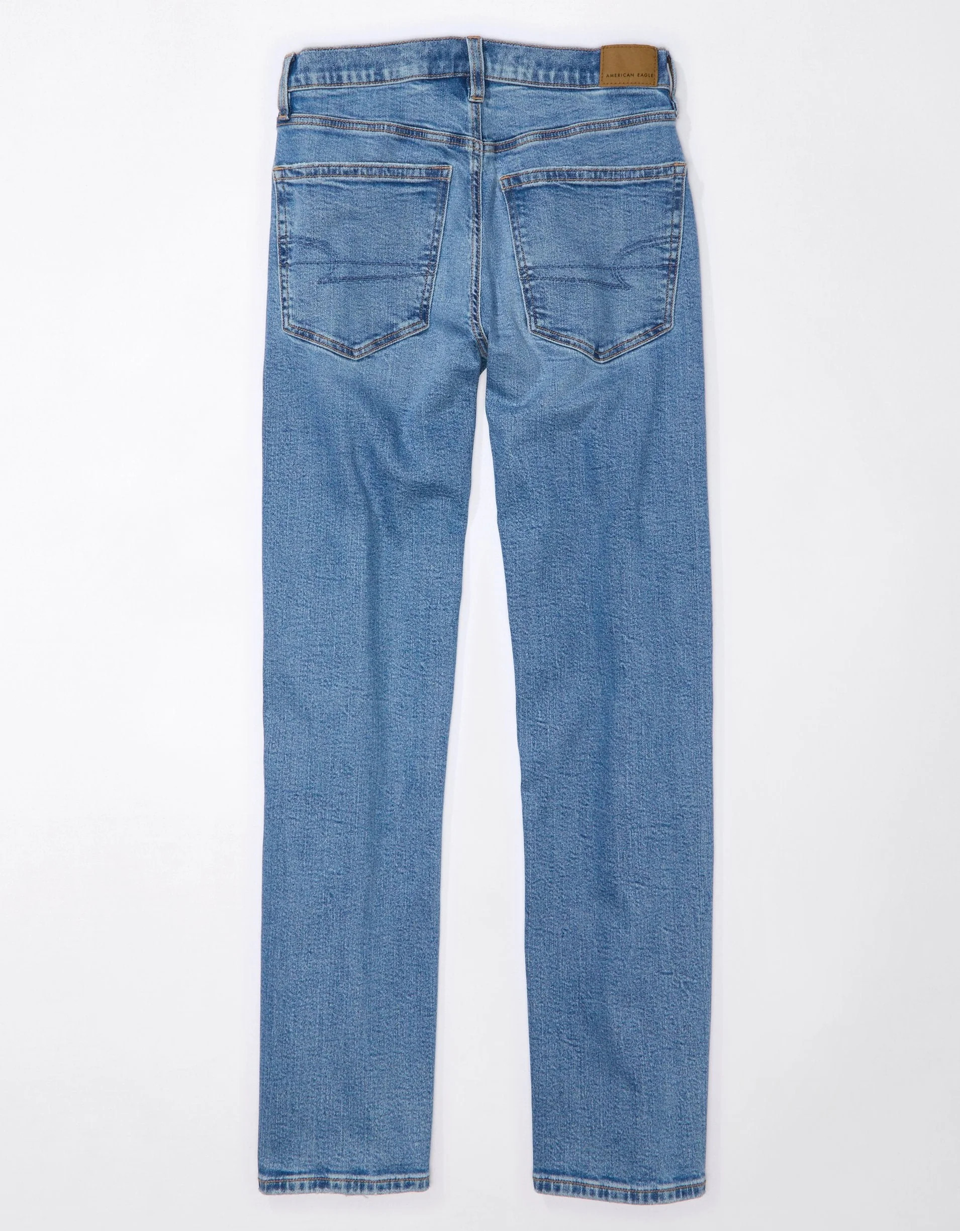 AE Strigid Low-Rise Baggy Straight Jean | Shop Simon