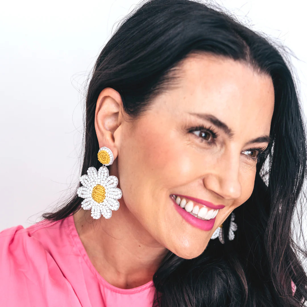 Daisy Days Beaded Earrings | Accessory To Love
