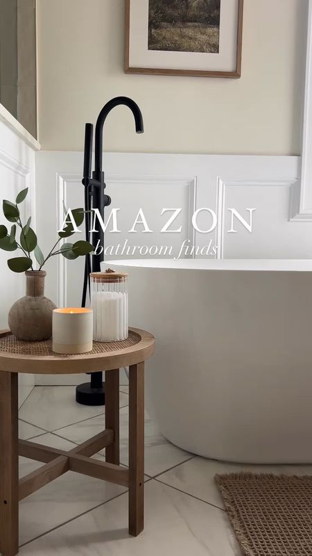 AMAZON BATHROOM FINDS
10/10 for all of these budget friendly bathroom finds! 

Bathroom,  bathroom decor,  bathroom accessories, hand towels, tub filler, sconce, amazon bathroom, Amazon home, Amazon finds 

#LTKSaleAlert #LTKHome #LTKFindsUnder50