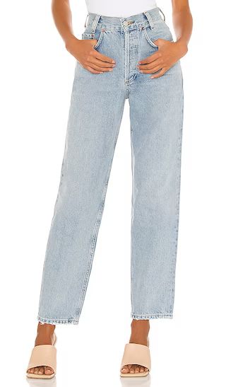 High Rise Tapered Baggy Jean in Dimension | Revolve Clothing (Global)