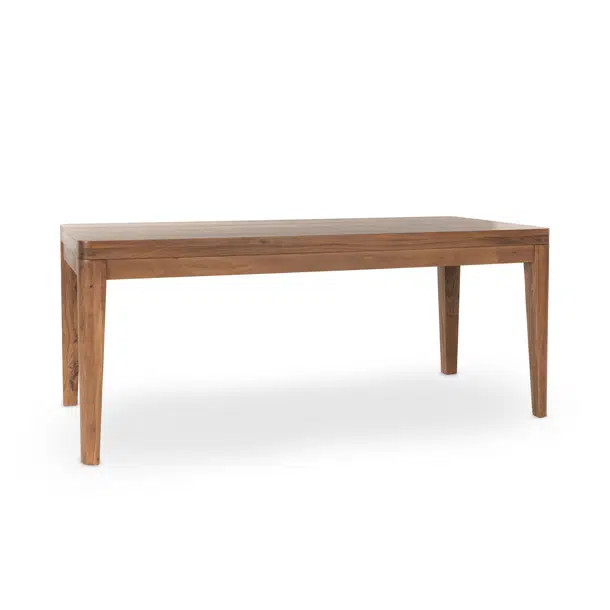 Arno 72" Acacia Wood Dining Table In Natural Finish | Perigold
