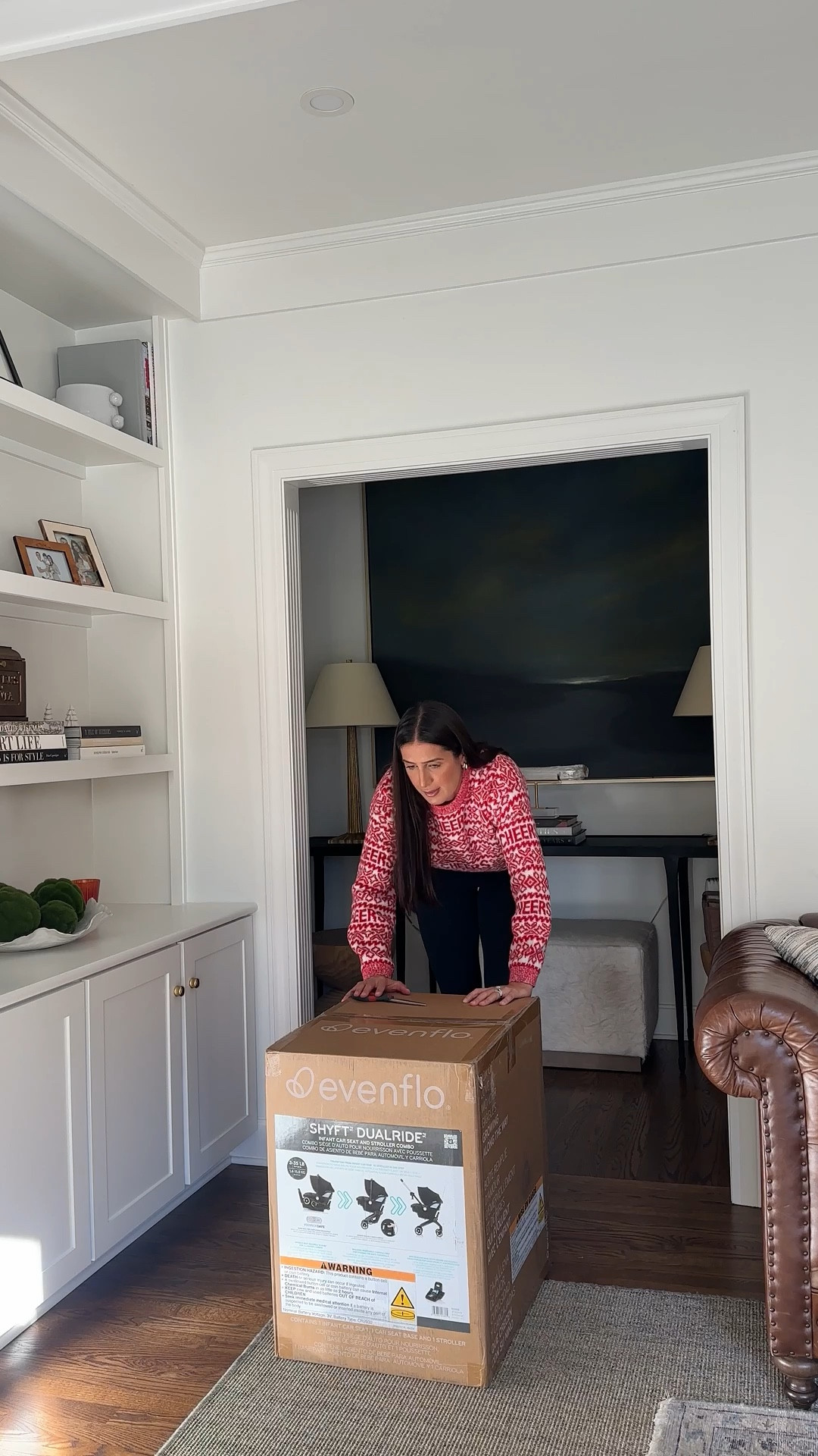 Unbox our new @evenflobaby Shyft Dualride Infant Car Seat & Stroller Combo with me! This has been on my wishlist for so long! The wheels conveniently fold under the infant car seat so that you can easily go from stroller to car seat or vice versa. Get 25% off with their Black Friday & Cyber Monday sale! //  #ad #evenflobaby #carseat #stroller #shyftdualride #babymusthaves #newborn #pregnancy #nesting #CarSeatStrollerCombo #BabyRegist

#LTKBaby #LTKKids #LTKHoliday