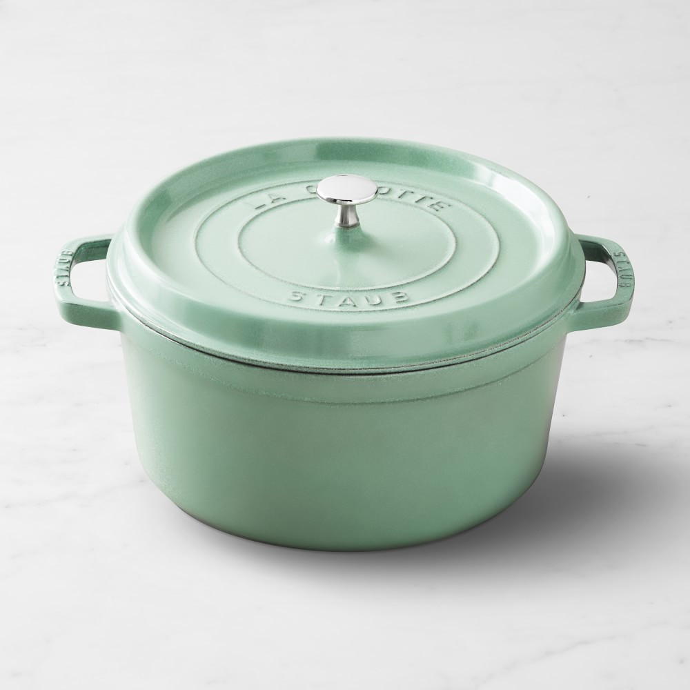 Staub Enameled Cast Iron Round Dutch Oven, 7-Qt. | Williams-Sonoma
