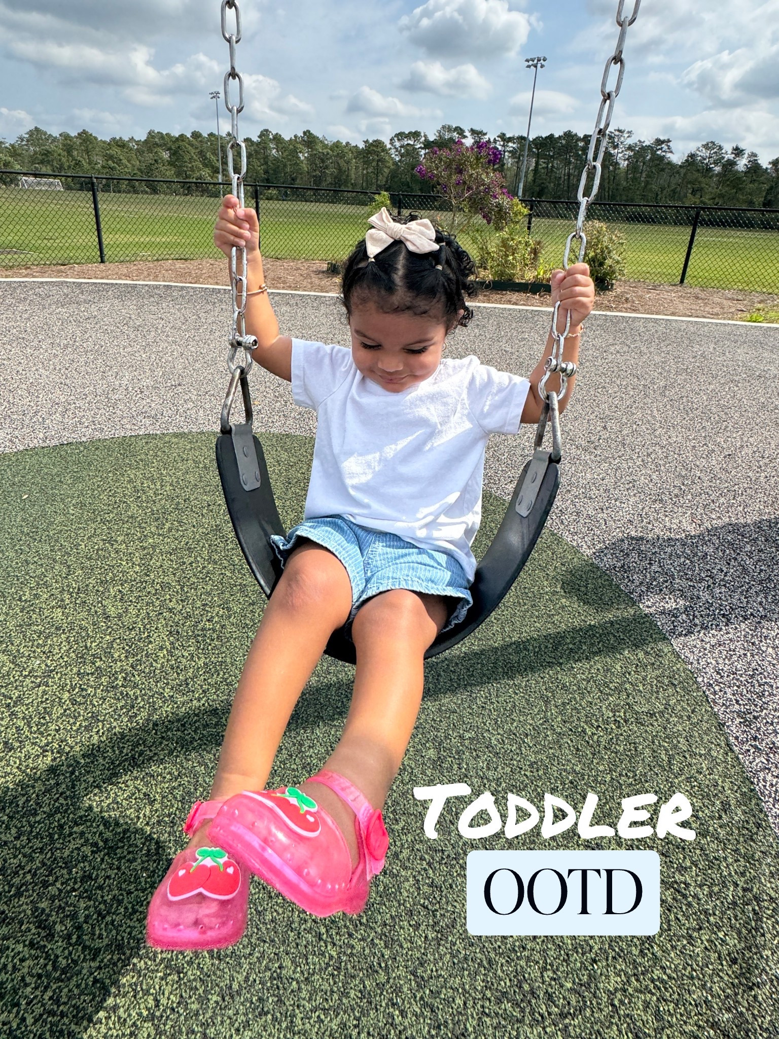 Cute and comfy toddler ootd! These shoes were such a good #targetfind I’m obsessed and so is she 

#LTKFamily #LTKBaby #LTKKids