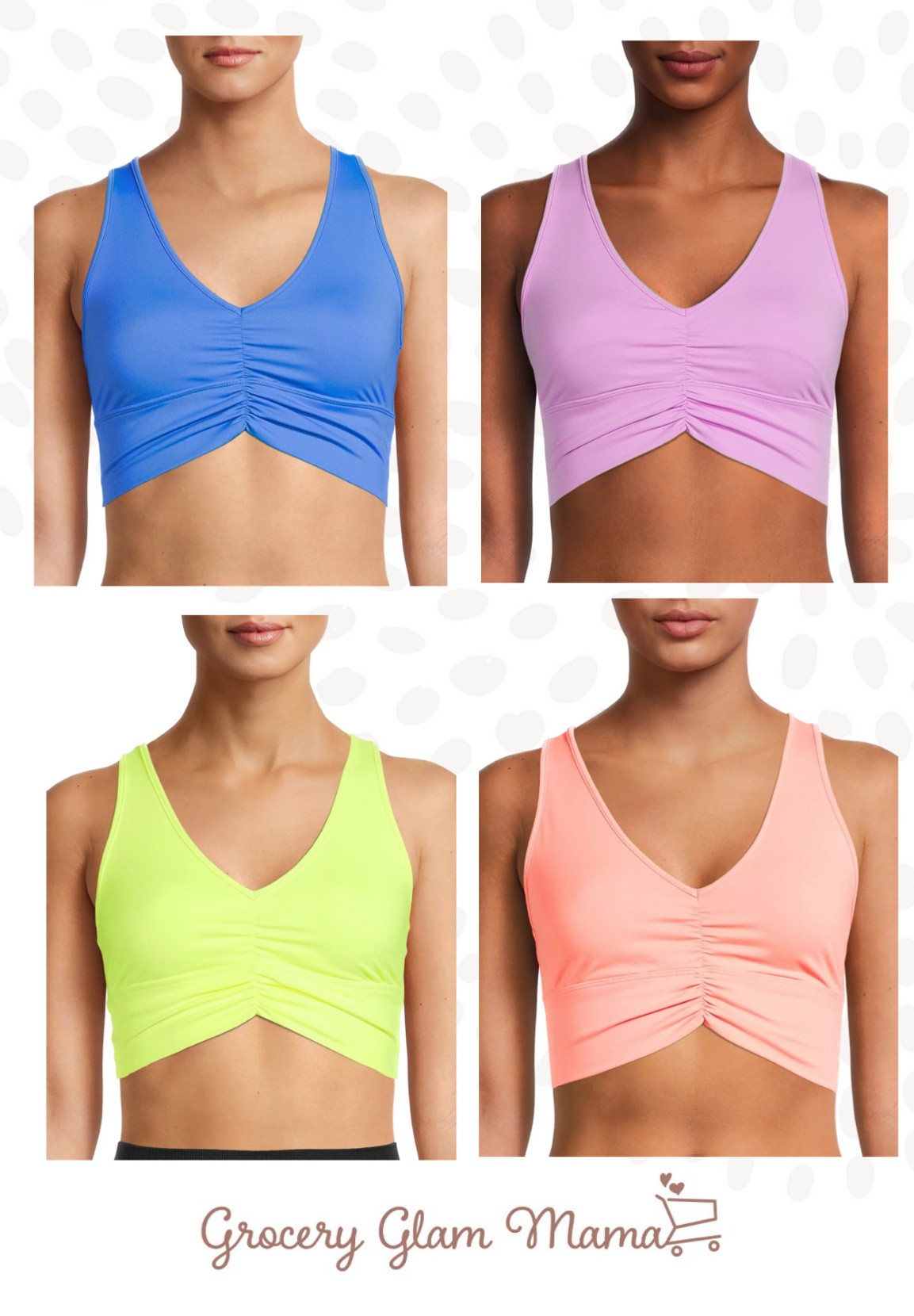 New sports bras! $14.98!!! These colors!!! 🙌🏻

#LTKunder50 #LTKfit #LTKstyletip