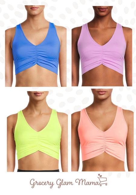 New sports bras! $14.98!!! These colors!!! 🙌🏻

#LTKunder50 #LTKfit #LTKstyletip
