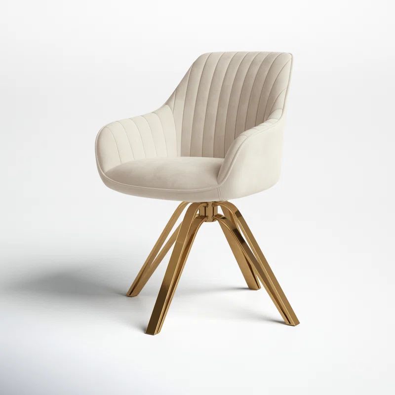 Brilliana Upholstered Swivel Accent Chair | Wayfair North America