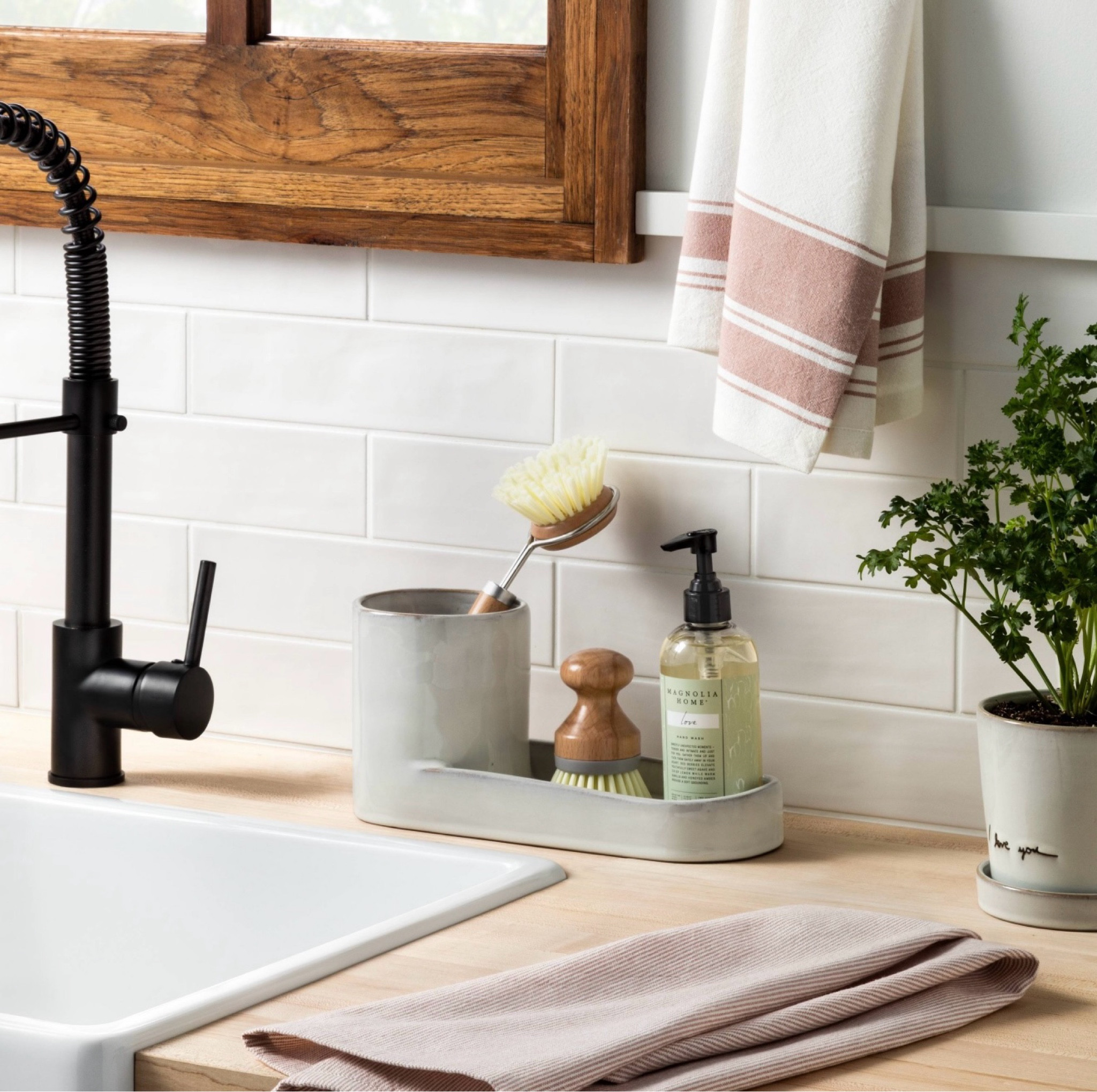 This sink organizer has been such a lifesaver! A combo of style and function made with high quality materials. 

#LTKStyleTip #LTKHome #LTKFindsUnder50