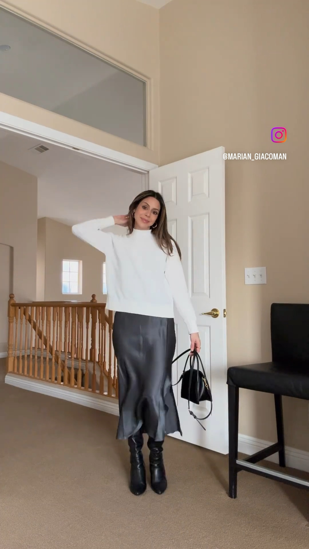 Silk dress + sweater = smart casual winter outfit idea

#LTKworkwear #LTKSeasonal #LTKstyletip