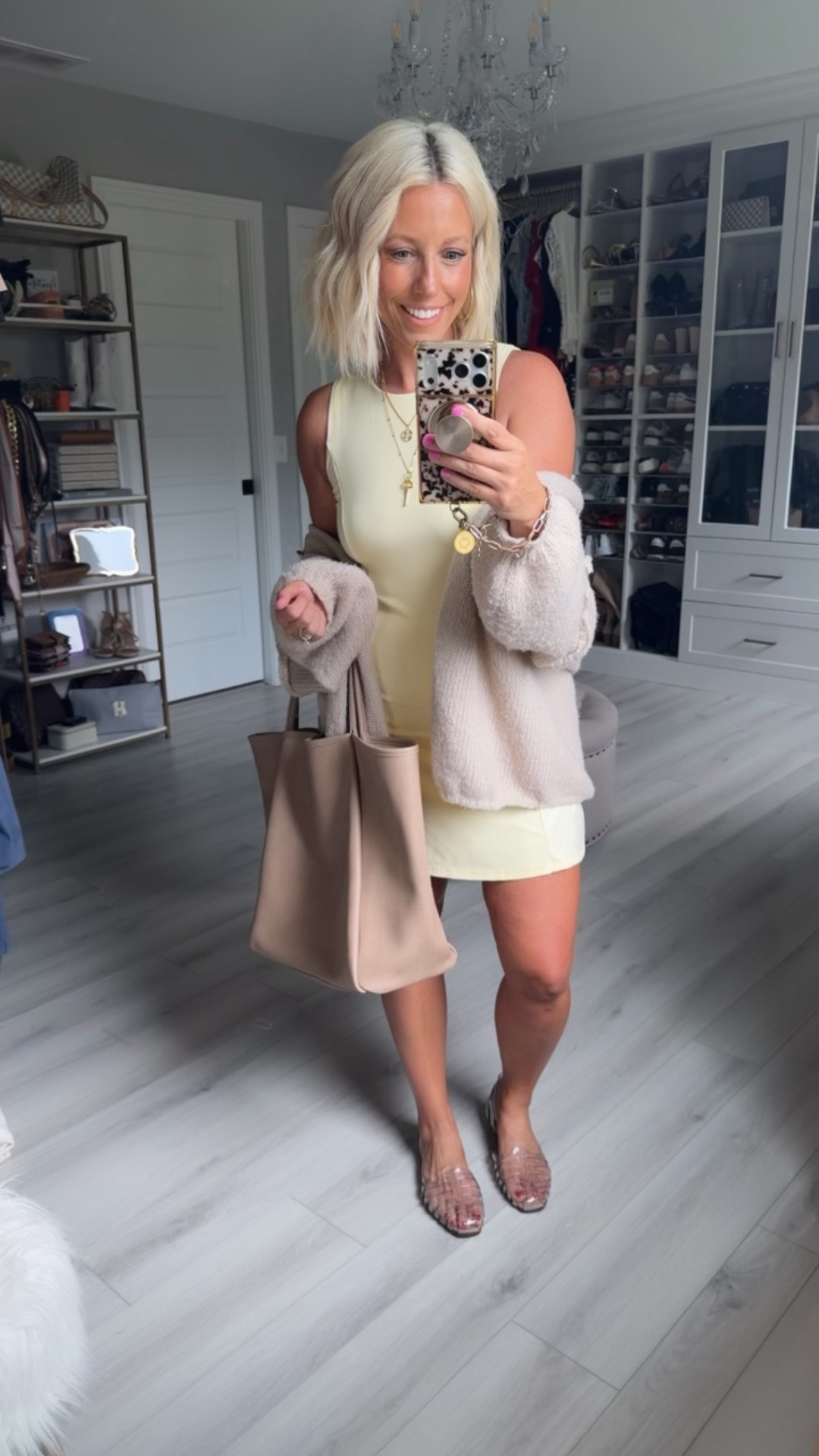 Dress size medium
Cardigan (runs oversized)

#LTKSaleAlert #LTKootd #LTKmomlife