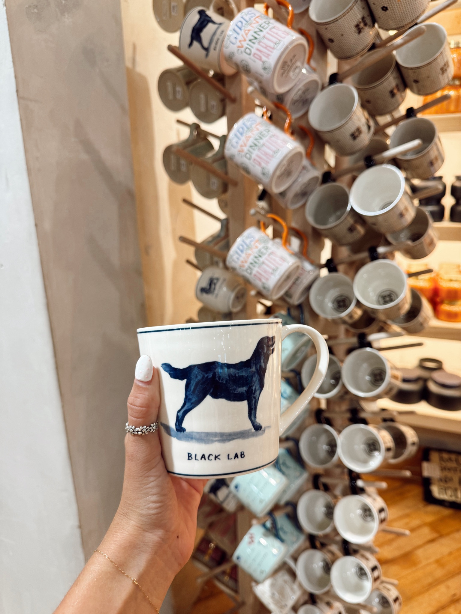 cutest seasonal dog mugs now at anthro! 

#LTKSeasonal #LTKHome