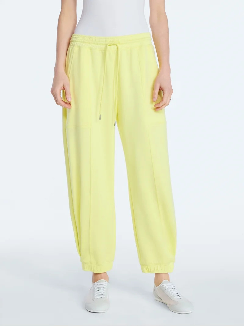 Scoop Women's and Women's Plus New Scubaknit Barrel Pants, Sizes XS-4X | Walmart (US)