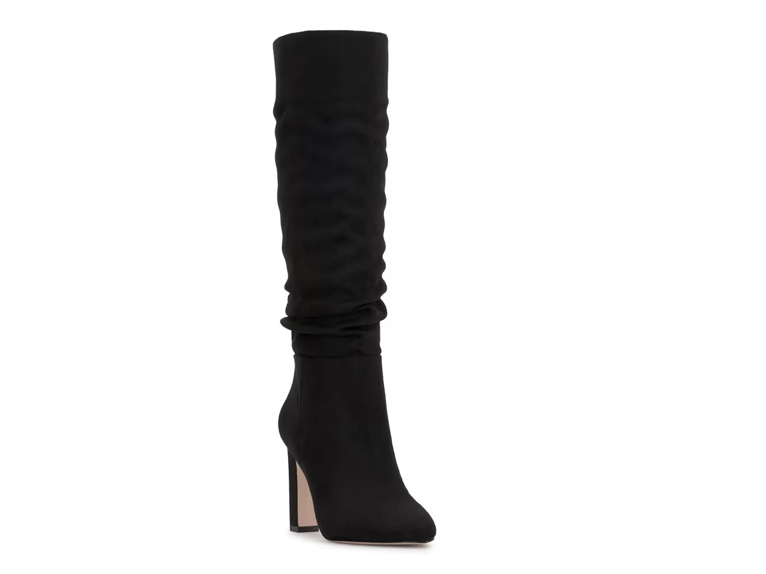 Jessica Simpson Minerva Boot | Women's | Black Synthetic Suede | Size 9.5 | Boots | Slouch | DSW
