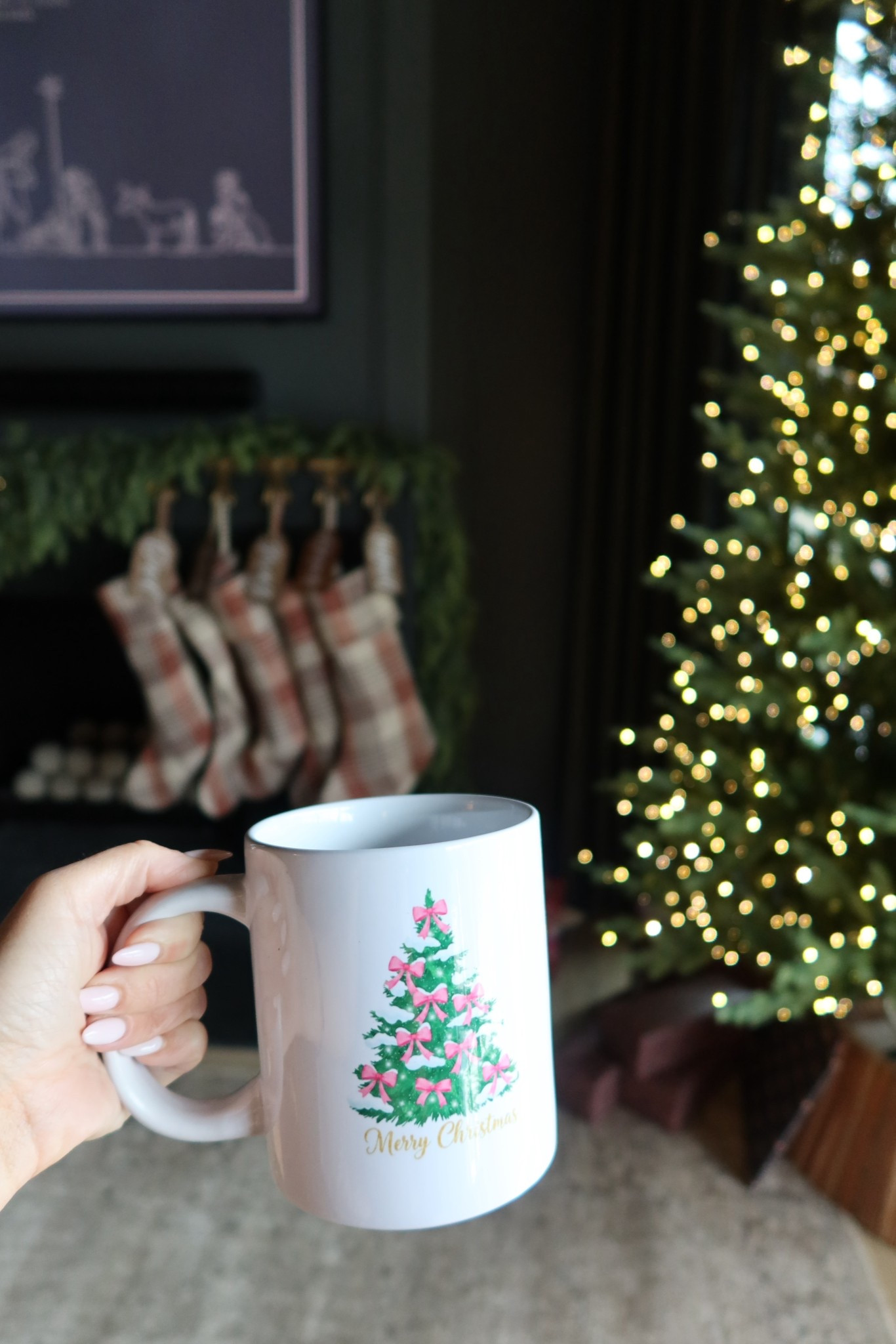 A giant mig of coffee, Christmas music, & wrapping gifts is today’s plan. Love this mug- it’s BIG- & so cute! 

#LTKFindsUnder50 #LTKHome