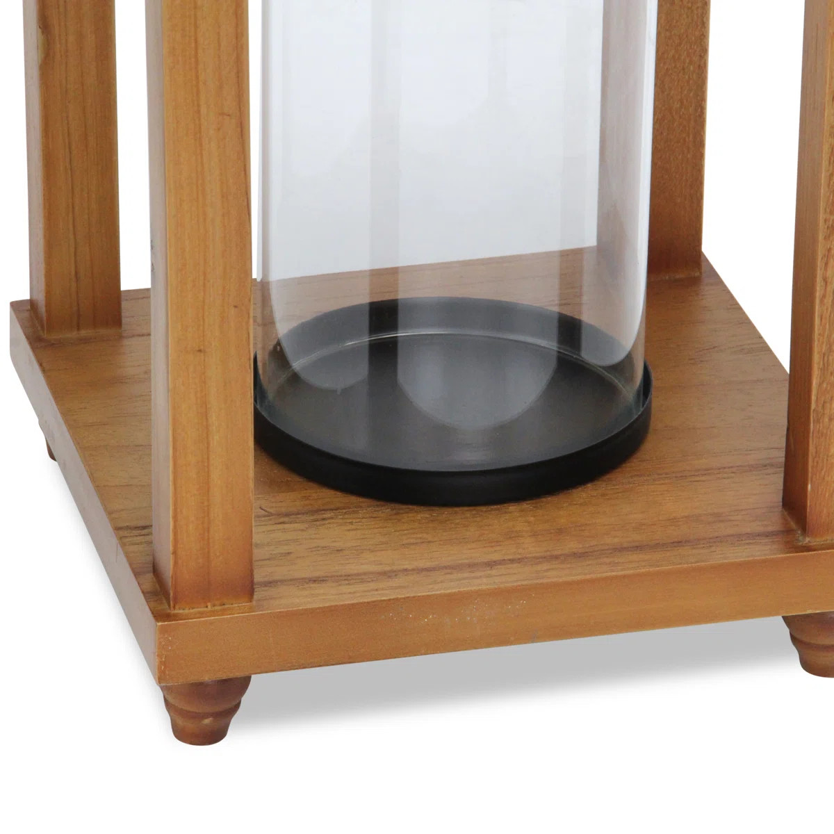 Vivora Wood & Metal Open Side Lantern | Wayfair North America