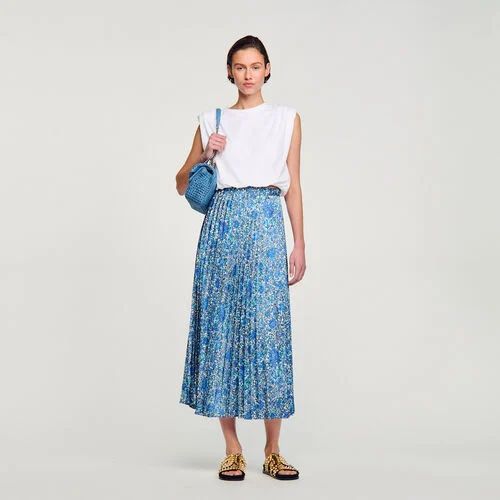 Floaty floral maxi skirt | Sandro US | Sandro-Paris US