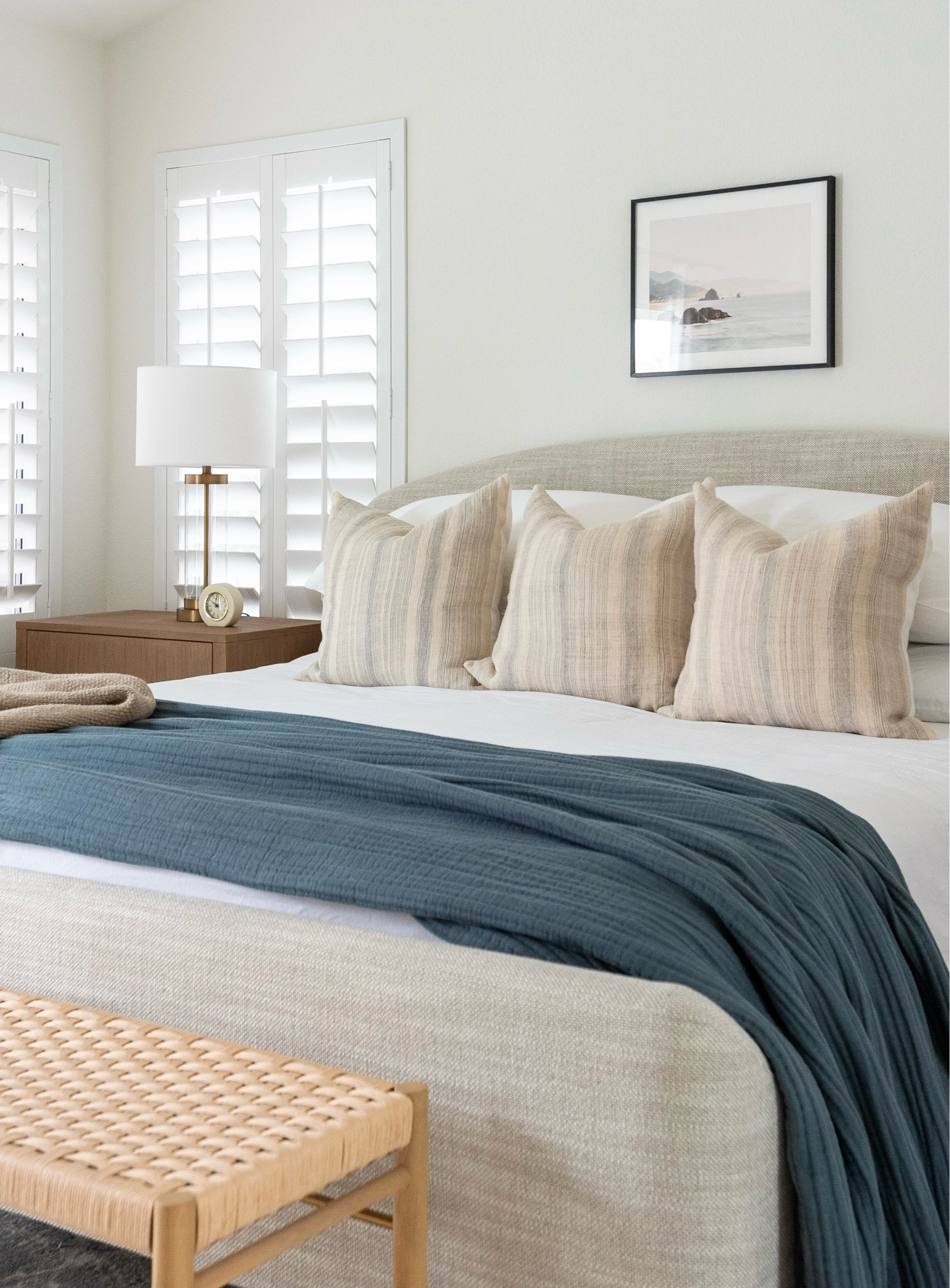 Pick and choose your favorite decor pieces from our #SycamoreCourtProject primary suite. ☁️✨