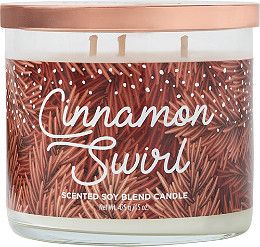 Cinnamon Swirl Scented Soy Blend Candle | Ulta