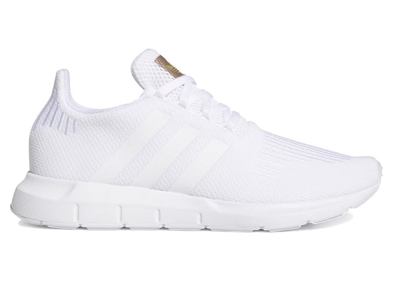 Adidas Swift Run White (Women's) Sneakers in Cloud White/Copper Metallic | StockX