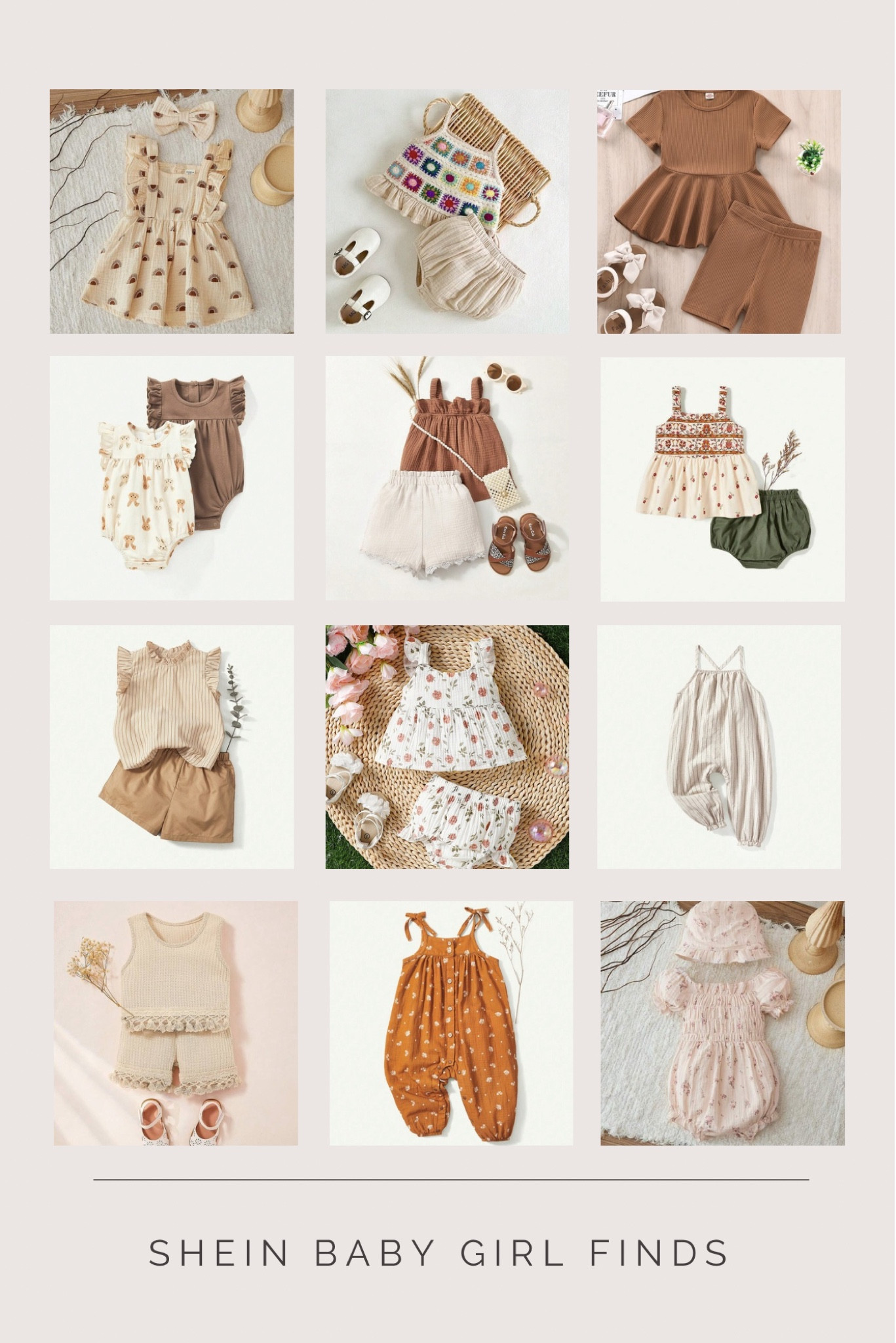 SHEIN Baby and toddler Summer clothing finds ☀️ 



#LTKSummerSales #LTKBaby #LTKKids