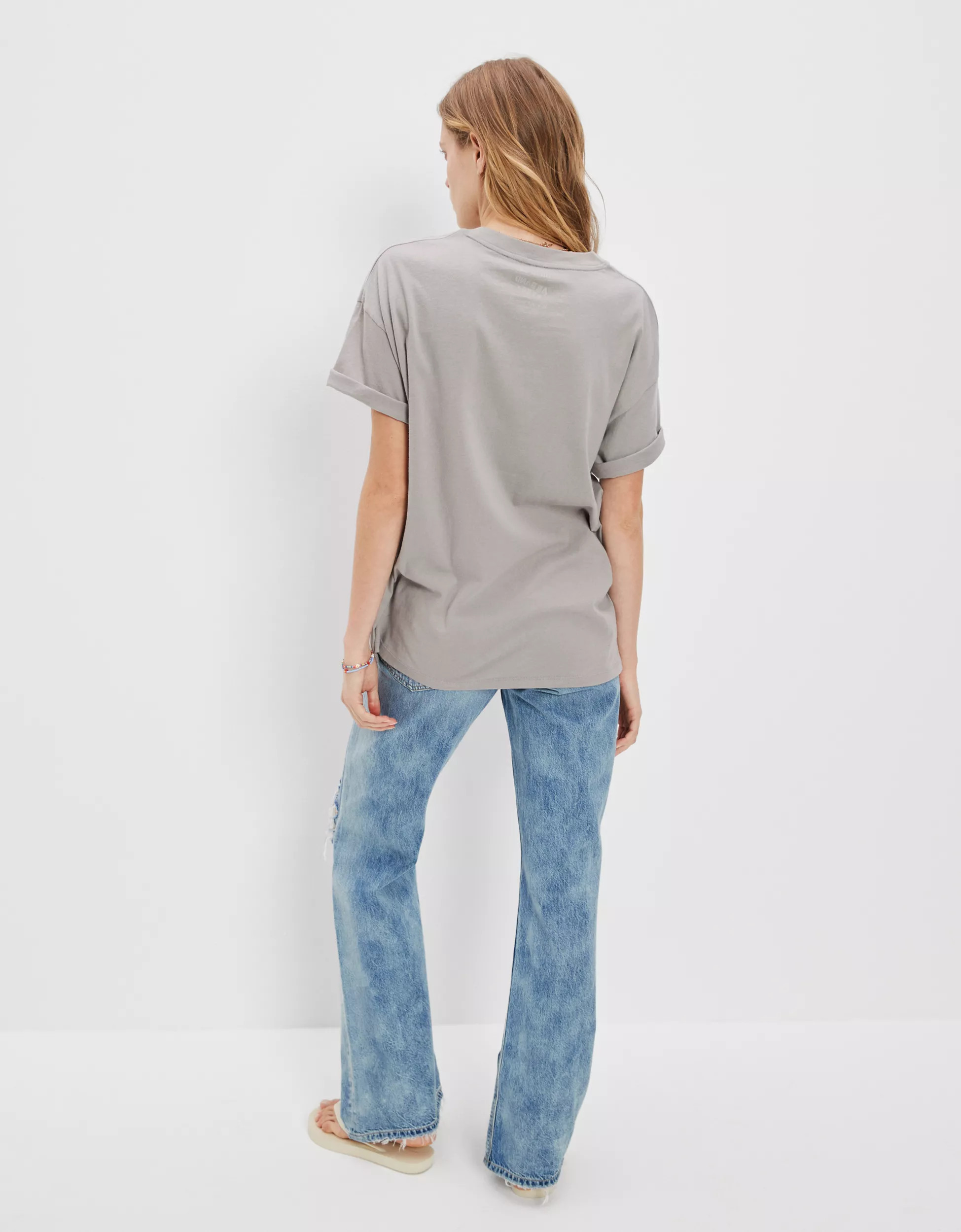 AE Oversized Metallica Graphic Tee | American Eagle Outfitters (US & CA)