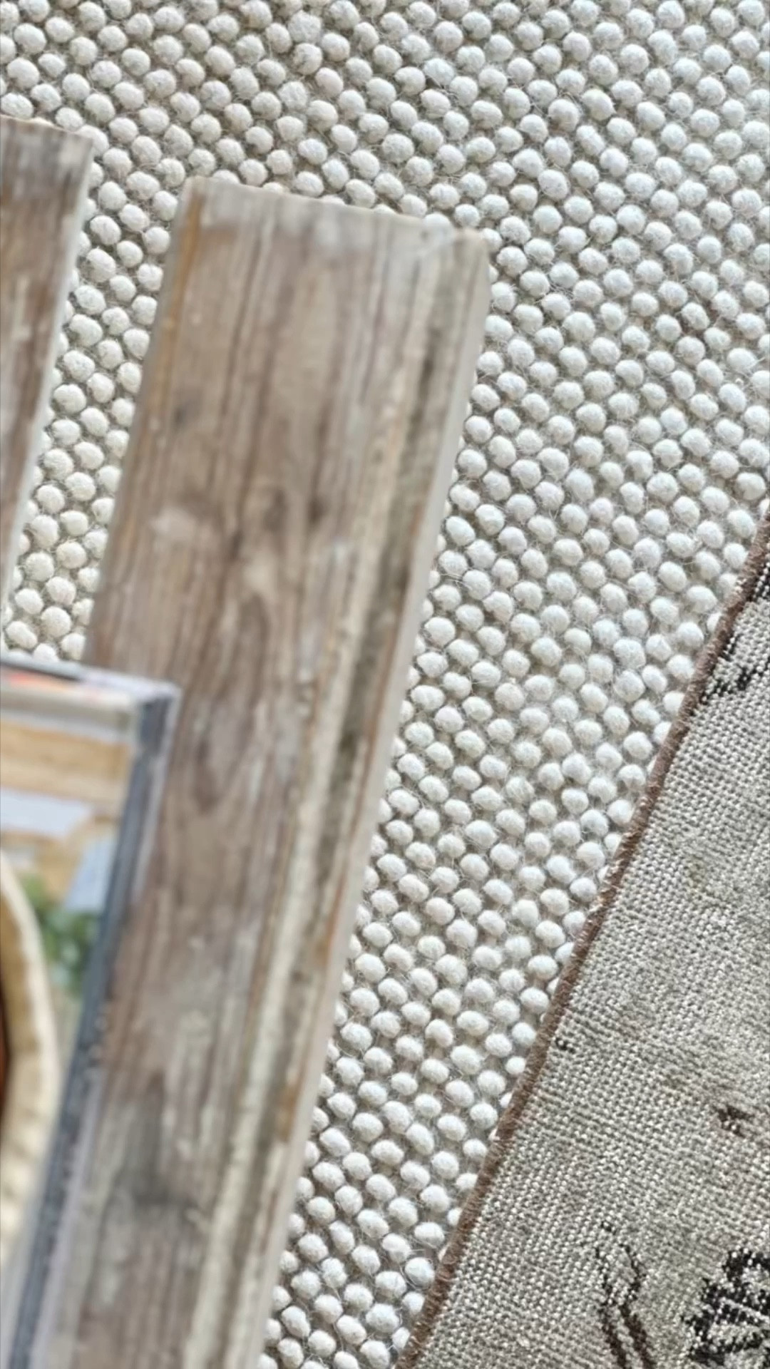 I’ve been wanting a new rug for this space for quite a while.

The existing rug had seen better days and really needed to be replaced. 

I wanted a chunky wool rug, but everything I had found so far was a lot more than I wanted to pay. 

I found this one last week at HomeGoods and loved it, and the price was right, so it came home with me. 

I went on a search and found the same rug online, and a few others that are very similar and I’ve linked them here. 

I typically layer one of my vintage Turkish rugs, so I’ve tried it both ways.

What do you think? 

#arearug #homedecor #woolrug 

#LTKstyletip #LTKhome #LTKVideo