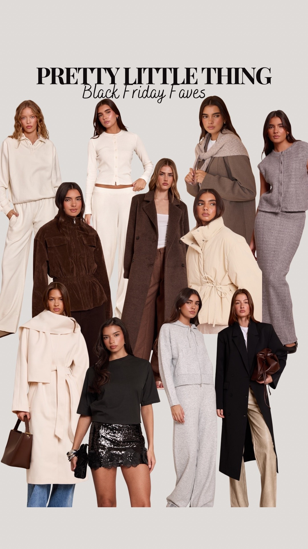 PLT Black Friday sale favourites 🖤

PLT, Black Friday, pretty little thing, black coat, puffer coat, suede jacket, wool coat, loungewear

#LTKwinter #LTKfestive #LTKCyberWeek