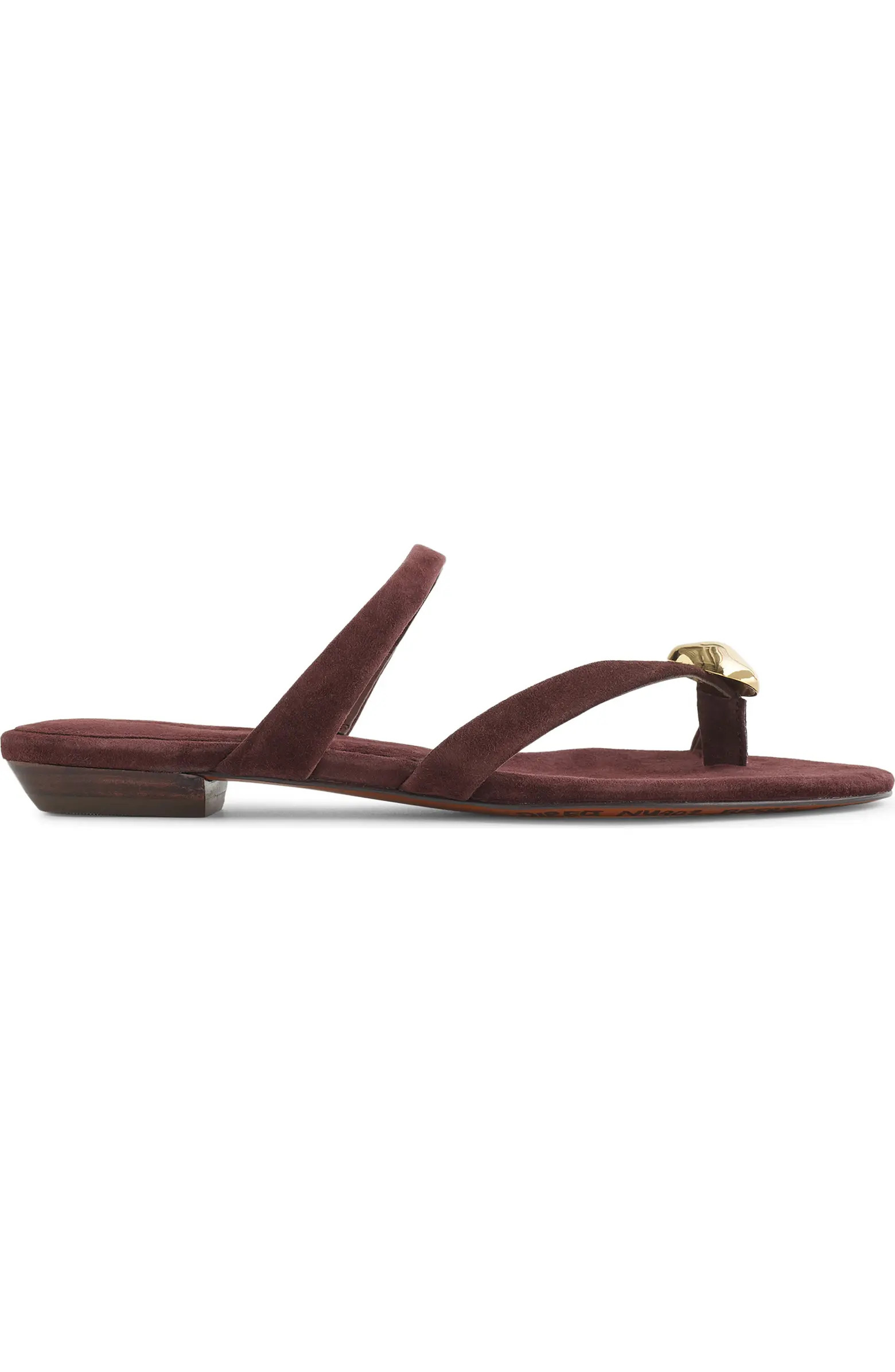 The Mila Hardware Toe Loop Slide Sandal (Women) | Nordstrom