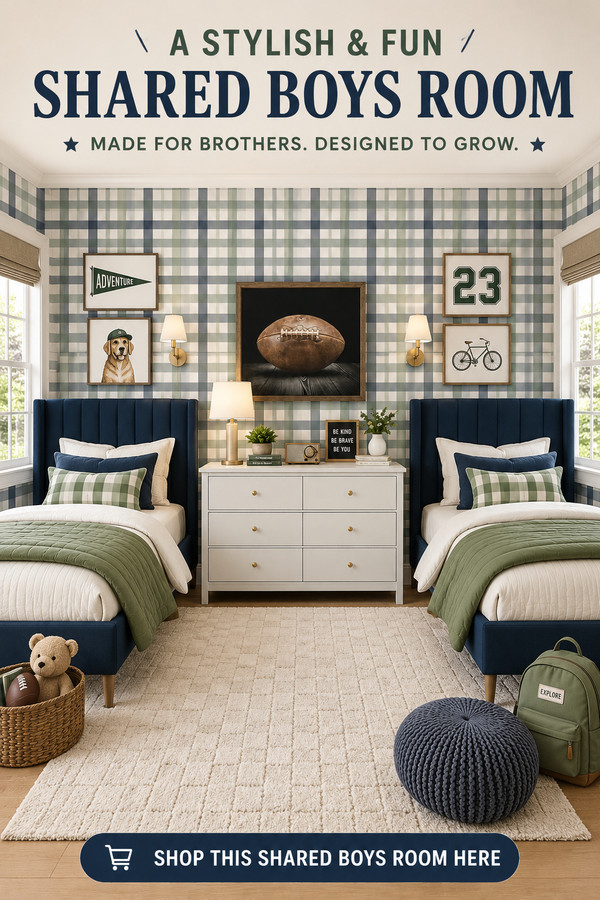 Looking for shared boys room ideas that are both stylish and practical