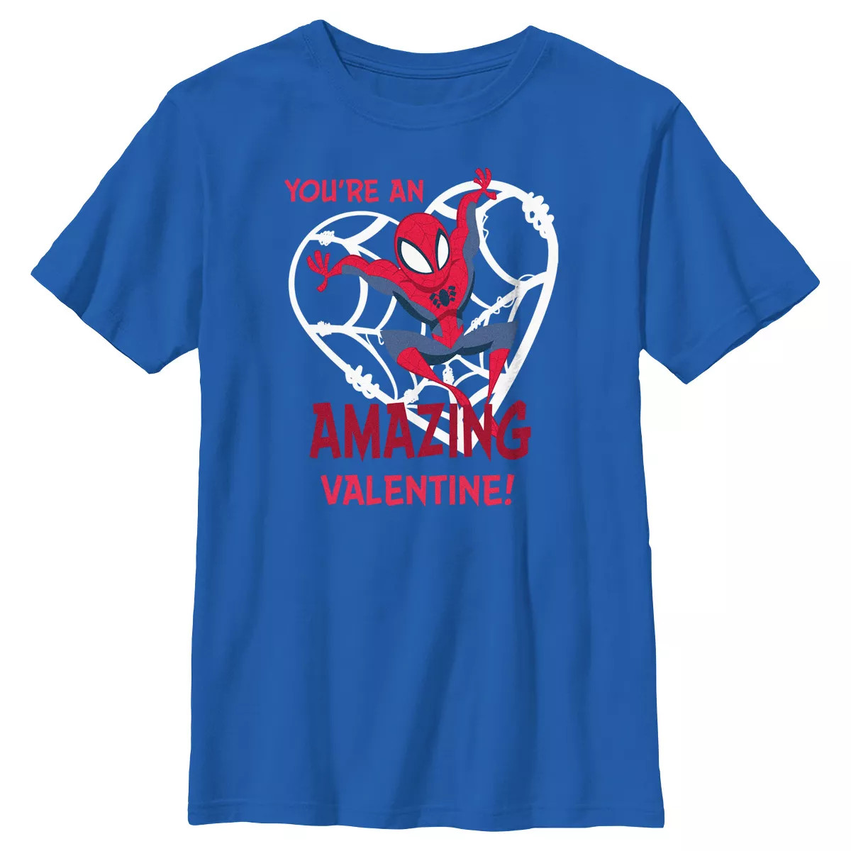 Boy's Marvel Spider-Man Amazing Valentine T-Shirt | Target