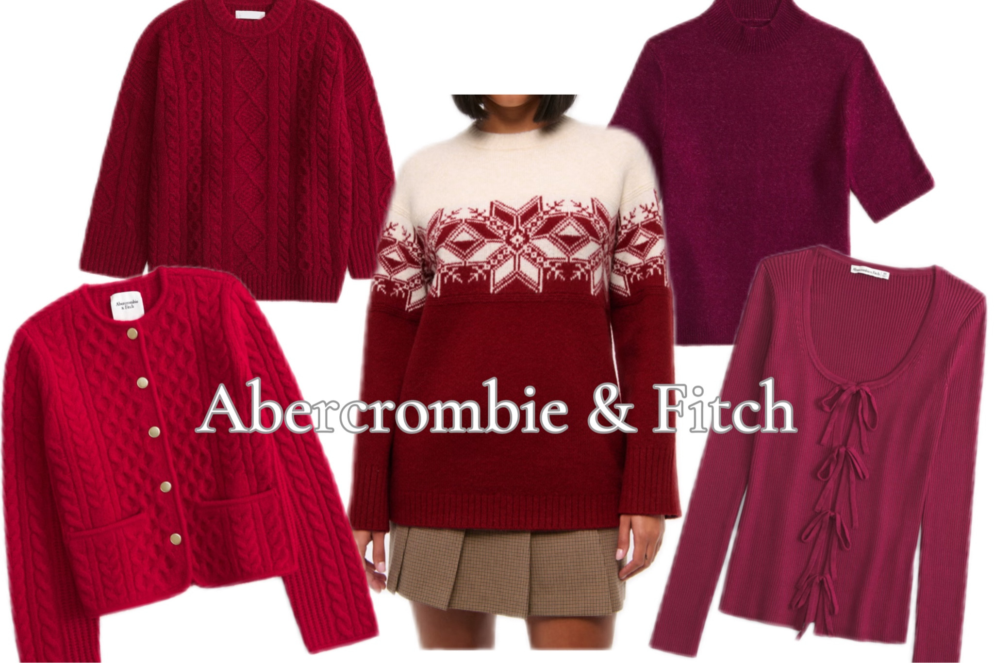 Abercrombie & Fitch - Red 

#LTKSeasonal #LTKHoliday #LTKGiftGuide