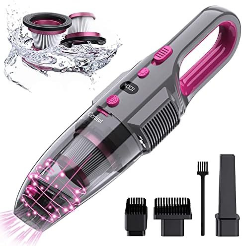 Handheld Vacuum Cordless, Rechargeable Hand Small Vacuum Cleaner with Strong Suction, Portable Du... | Amazon (US)