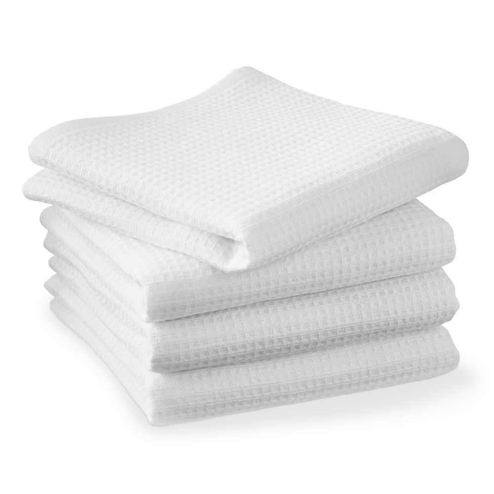 Williams Sonoma Super Absorbent Waffle Weave Towels, Set of 4 | Williams-Sonoma